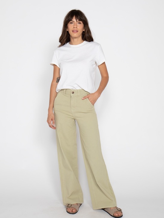Oliver Logan Pants - Oliver Logan The Flora Wide-Leg Pant Size 28